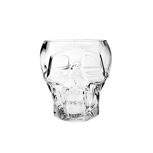 Glass Skull 12x14 cm • 700 ml
